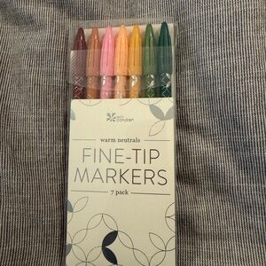Erin Condren Warm Neutrals & Brights Fine-Tip Markers Set x 2